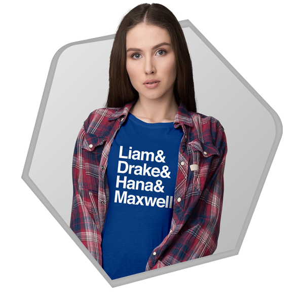 Liam& Drake& Hana& Maxwell T-Shirt