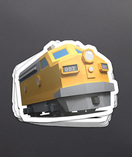 3" Locomotive stickers